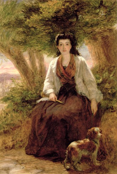 Maria di Sterne, da Un viaggio sentimentale da William Powell Frith